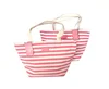 Offering Wholesale Rope Handle Canvas Beach Tote Bag