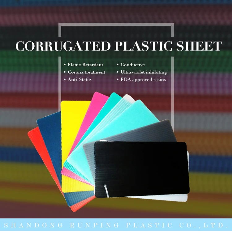 Plastic PP Coroplast Tree Guard Shelters Wrap