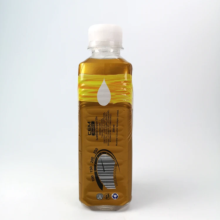 
High Quality Custom Printing PET Heat Shrink Label for Energy Drink Bottle Packaging 