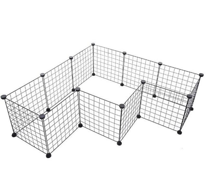 

Movable Detachable Iron Piece Free DIY Small Pet Dog Fence