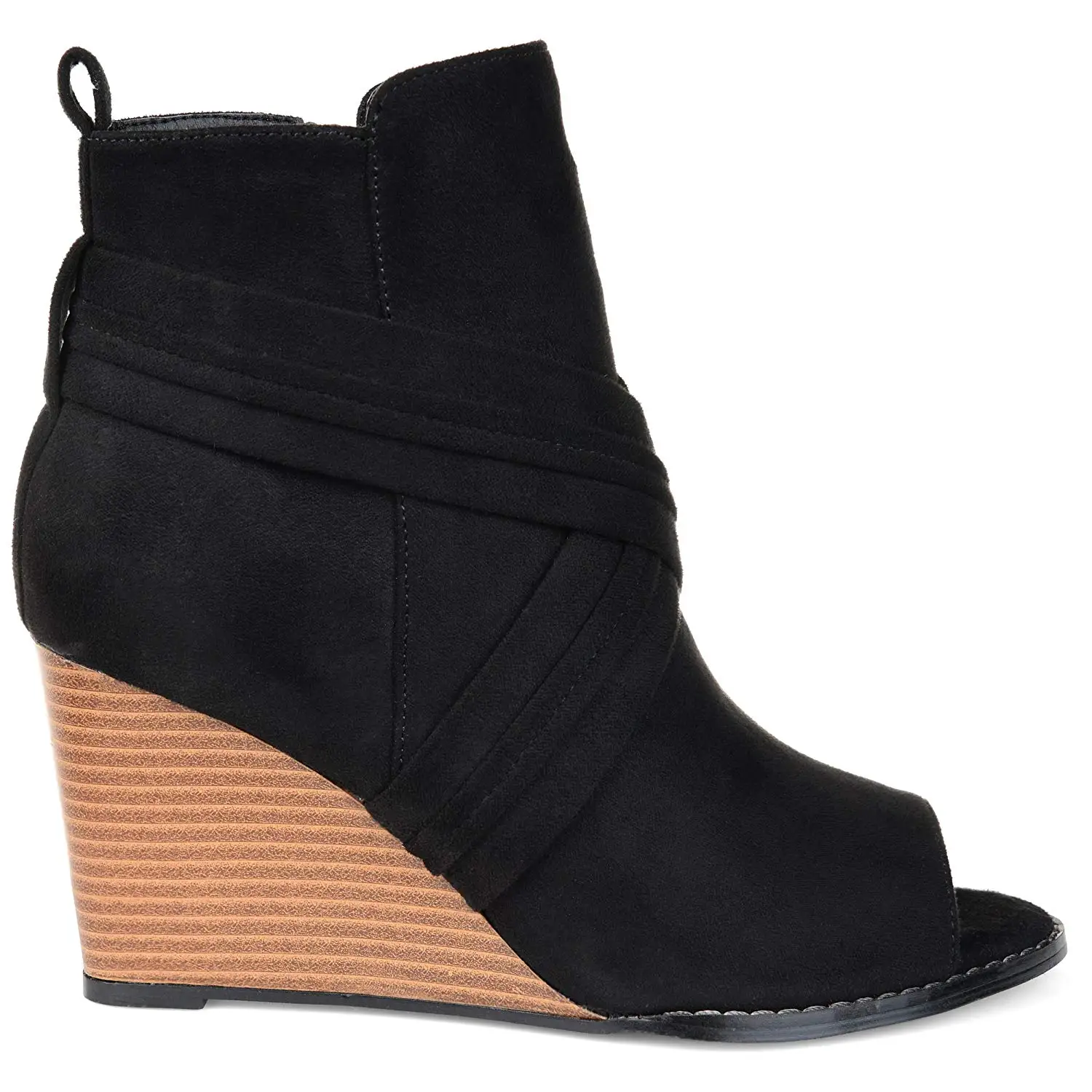 womens wedge booties cheap