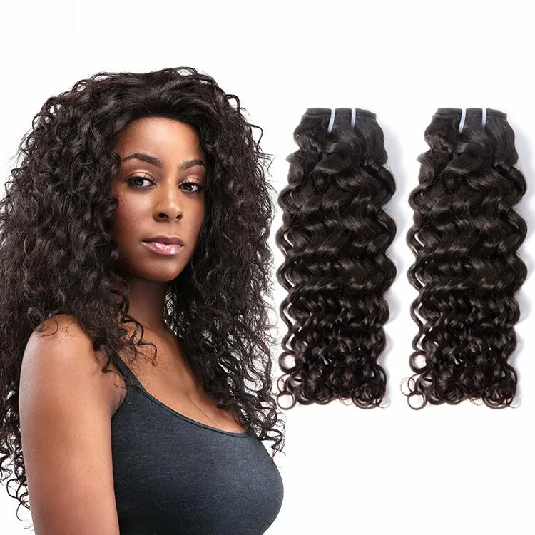

New Popular 7A Grade Wholesale Unprocessed Malaysian Different Types Of Curly Weave Hair, Natural color #1b to #2