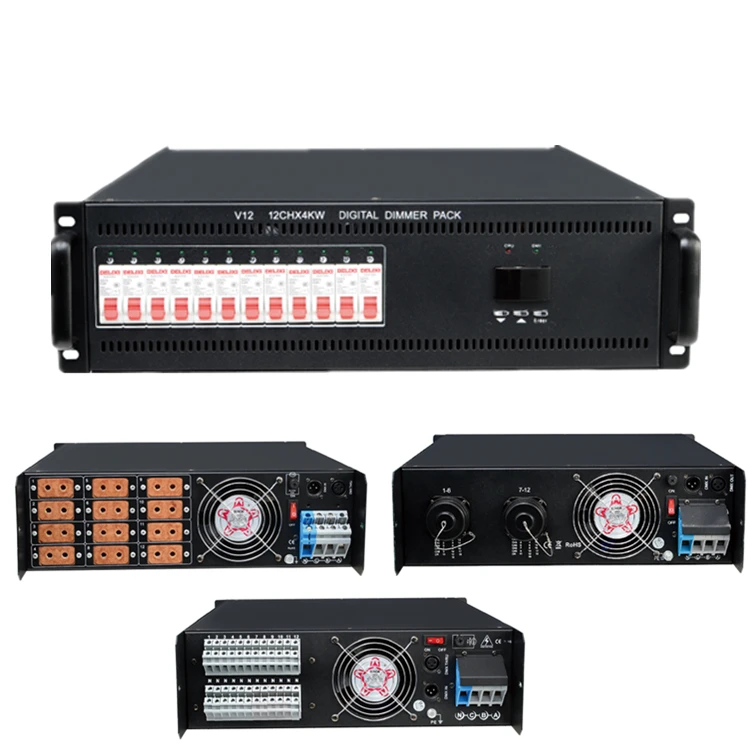 Led Stage Lighting Control 12ch 4kw Digital Dimmer Pack Buy Digital