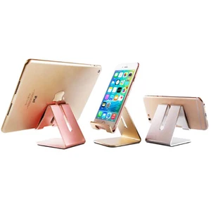Factory Price Of Portable  Desktop Mobile Phone Holder Tablet Holder Stand Suitable Aluminum for All Phones Stand