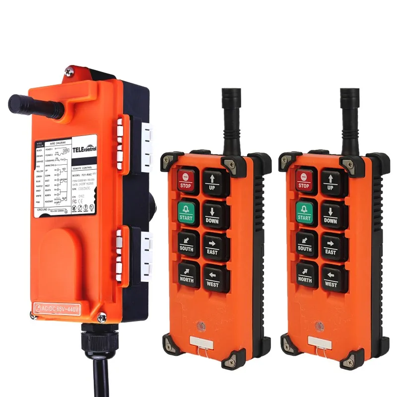 

8 channels F21-E1B industrial wireless remote control for crane, N/a