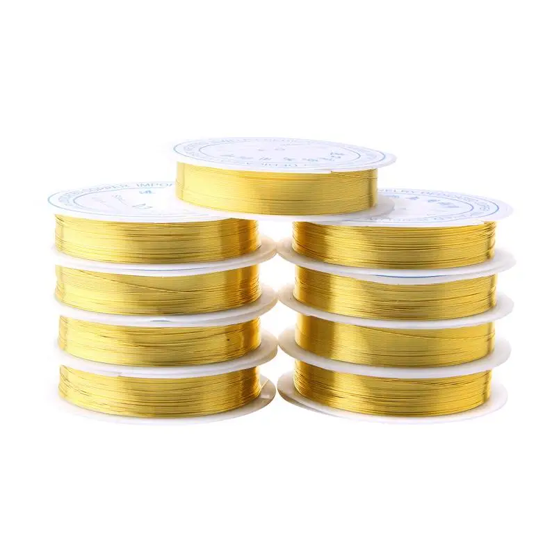 

Hot 0.1mm-2.0mm Copper Wire Jewelry Gold/Silver Plated Copper Wire, N/a
