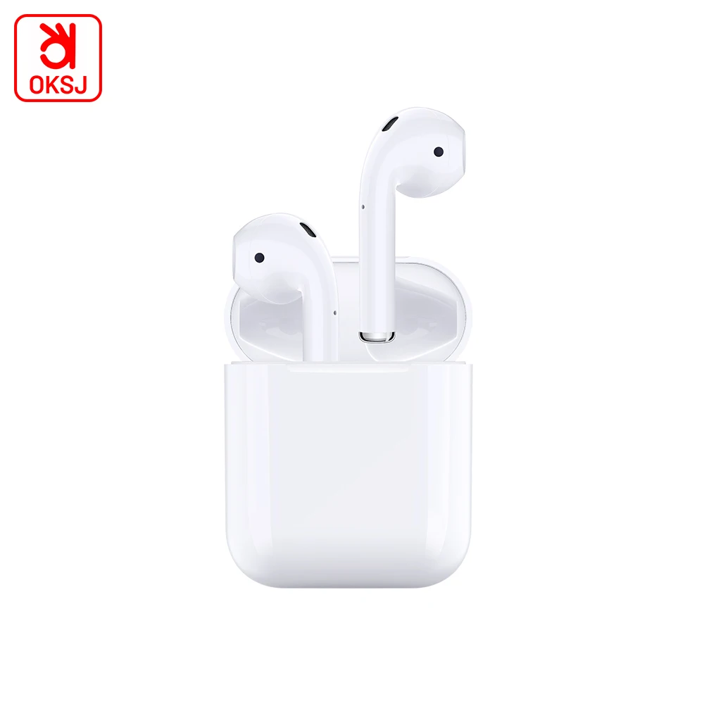 

2019 bluetooths 5.0 Tws Earbuds Stereo 1:1 Earpod For Apple airpods With Pop up window wireless headset earpiece, White;blue;pink