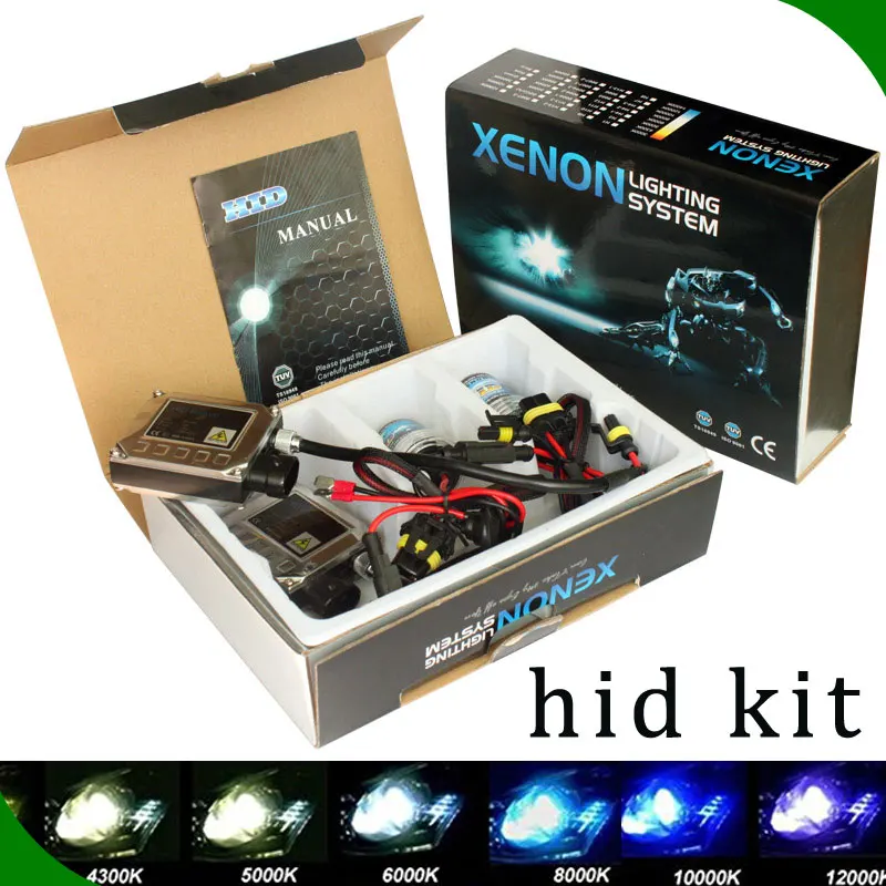 2017 All in one bixeno hid light kit h4 h13 h8 9005 9006 h11 6000k halogen replacement hid bulbs 55w35w 75 w hid xenon car light