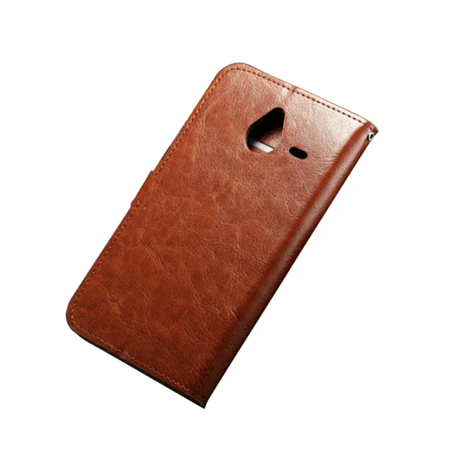 

Crazy Horse grain leather phone case for Nokia N640, White/red/ brown /rose red/purple
