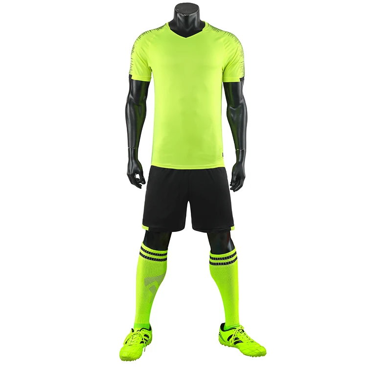 Wholesale Football Soccer Jersey Set,Soccer Uniforms For Kids,Green