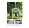 Stainless Steel Freestanding Wood Stone Indoor Fired Pizza Oven