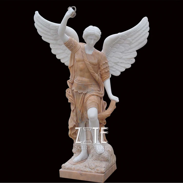 Angels standing guard round the
