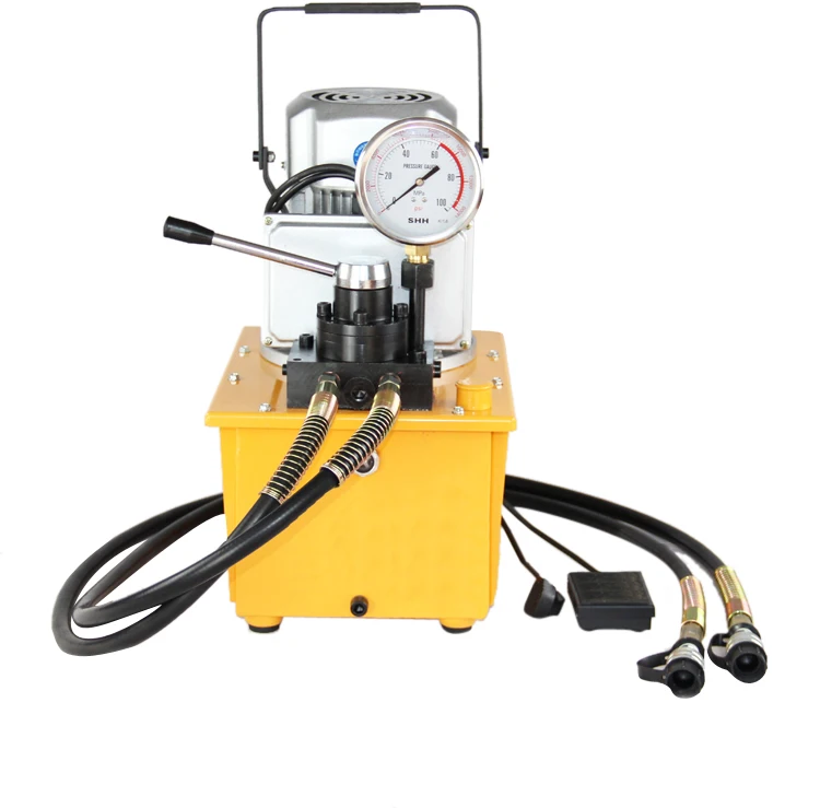 
Electric Driven Hydraulic Pump 10000 PSI (Double acting manual valve) HHB 700AB 