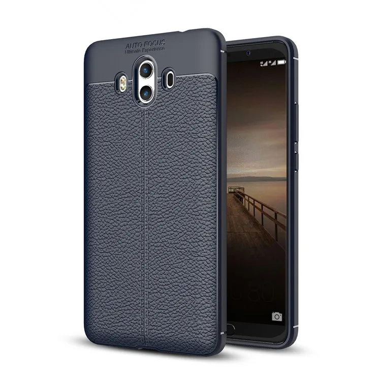 

New products bendable leather shockproof tpu mobile phone cover case for Huawei Mate 10