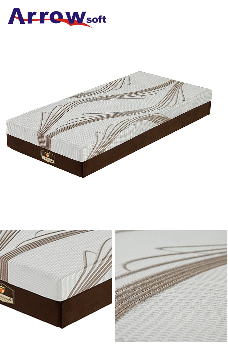 vacuum compressed packing latex memory foam mattress