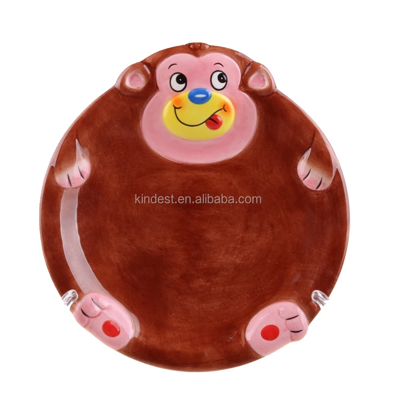 Monkey Plate,Ceramic Monkey Dish Plate For Kids Breakfast Buy Ceramic Monkey Plate,Monkey Dish