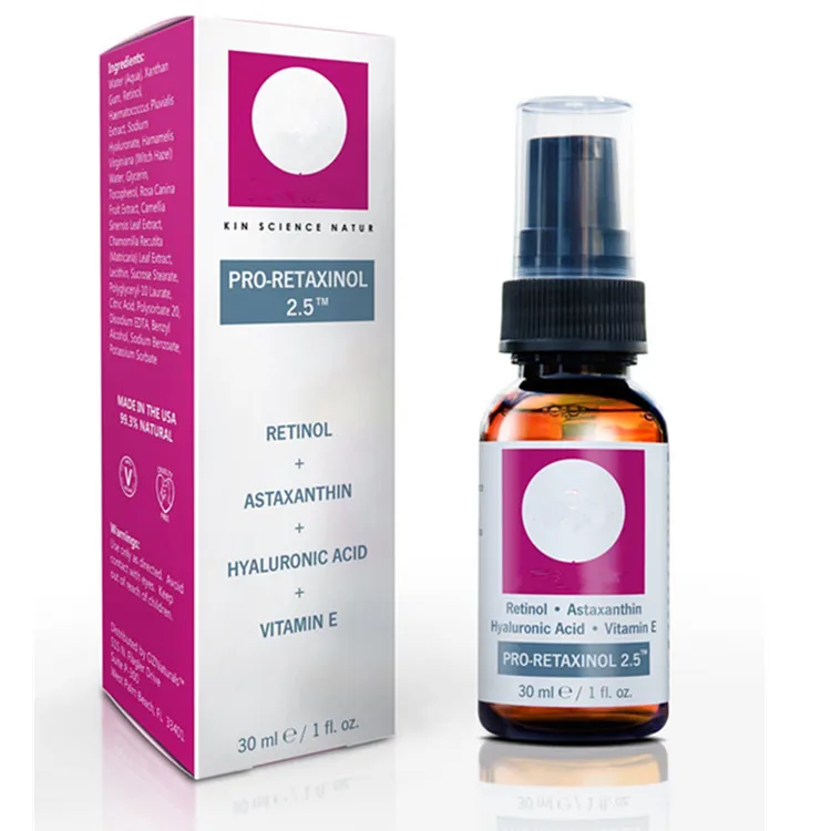 

A Retinol + Astaxanthin + Vitamin E Correcting Serum for Face Whitening, Moisturizing, Anti-aging, N/a