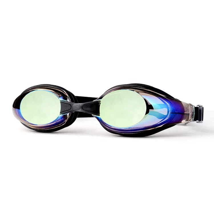 

Wholesale Mirrored Prescription Myopia Swimming Goggles Diving Glasses for Swimming, Metal yellow/black/metal blue/metal silver/metal red etc