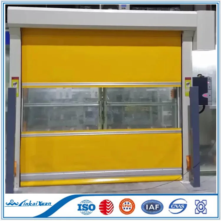 Industrial Plastic Roll Up Door/ Fast Rolling Door / Rapid Rolling ...