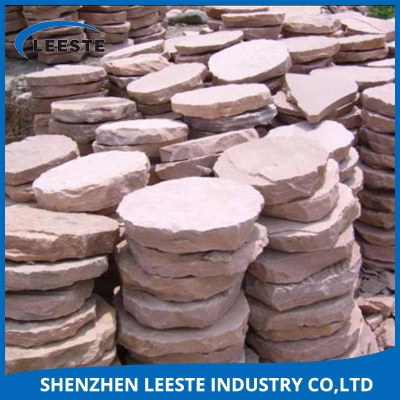 
Multiple Colour Natural Garden Round Slate Landscaping Stepping Stone 