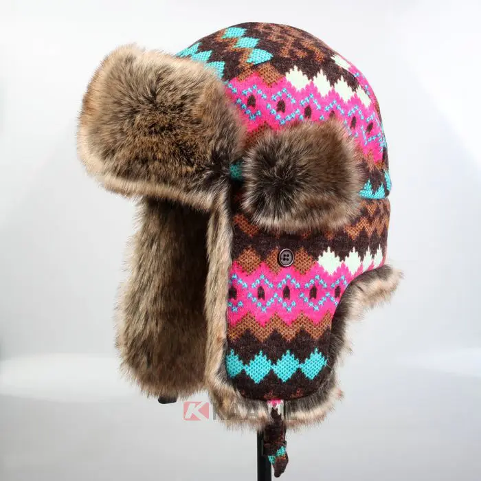 fur lined hat