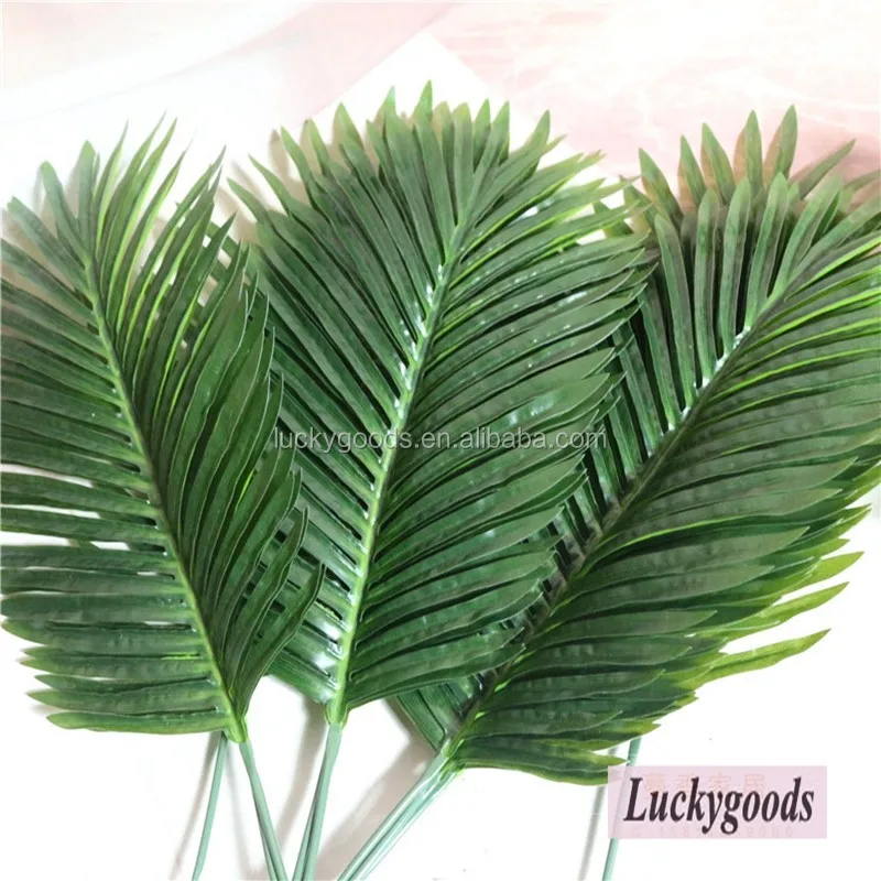 LLV023 40cm hot sale artificial palm leaf for decoration