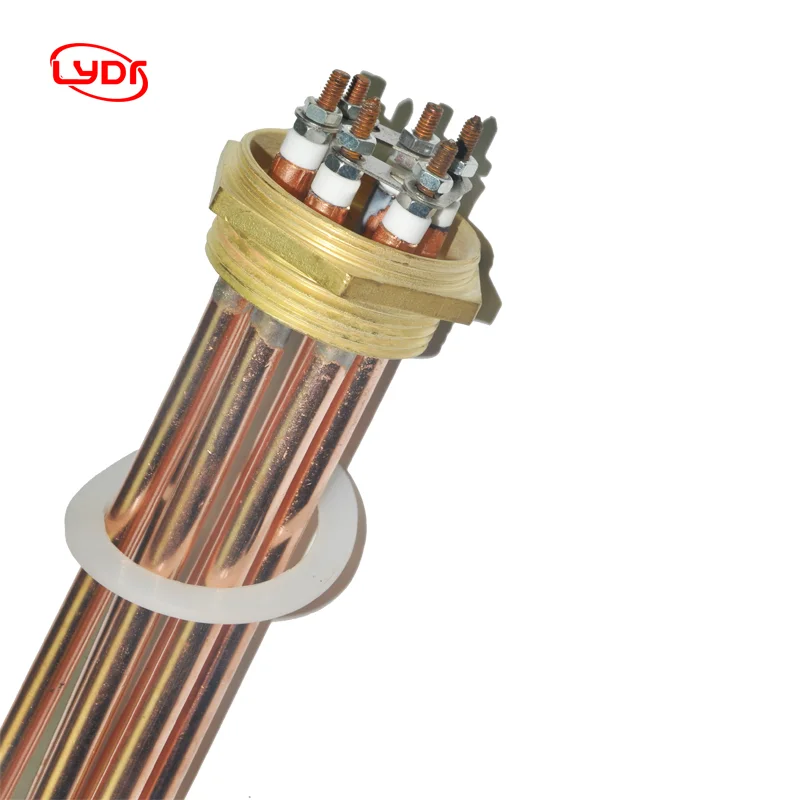 Lydr Flange Thread Instant Heating Element 12v 24v Dc Water Heater
