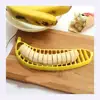 Generic Handle Plastic Banana Fruit Slicer Cutter Chopper for fruit salads