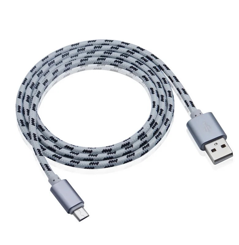 Amazon Top Seller 2018 Mobile Phones 4G Usb Cable Nylon Braided Good Quality Usb Data Transfer And Charging Usb Cable