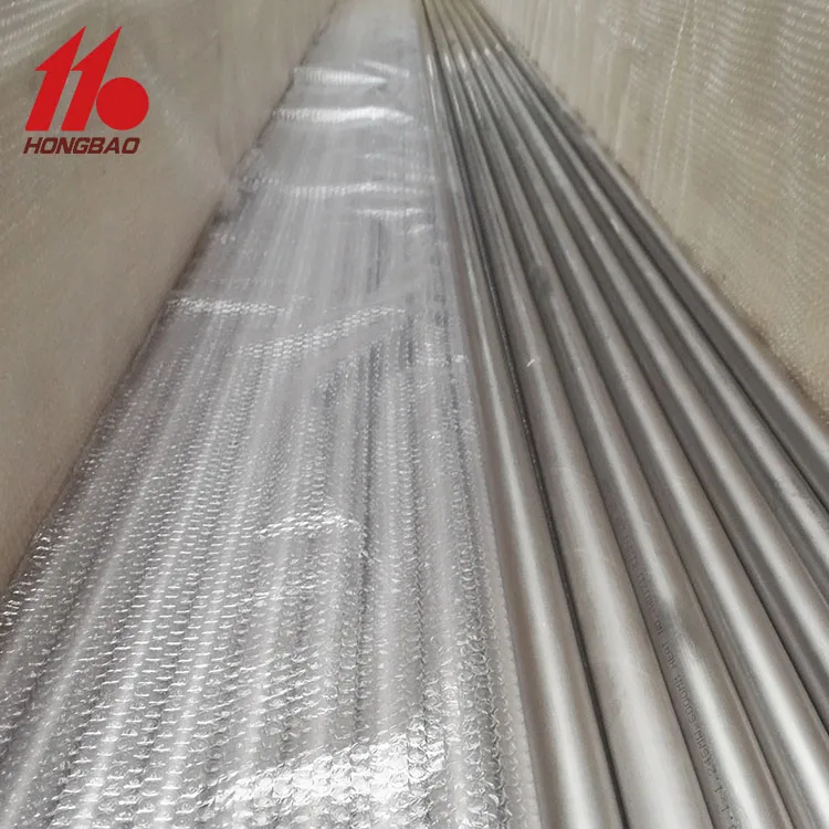 
High Quality Titanium Tubes Seamless Titanium Pipes Grade1 2 3 7 9 12 For Heat Exchanger 