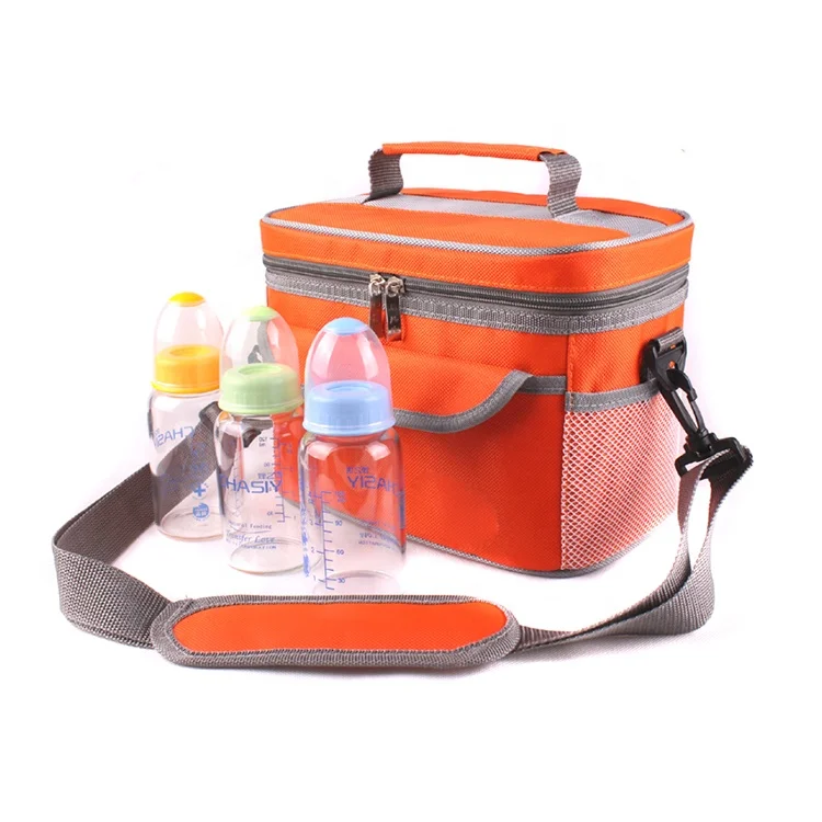 600d Polyester Fitness Cheap Insulated Cooler Lunch Bag With Shoulder
