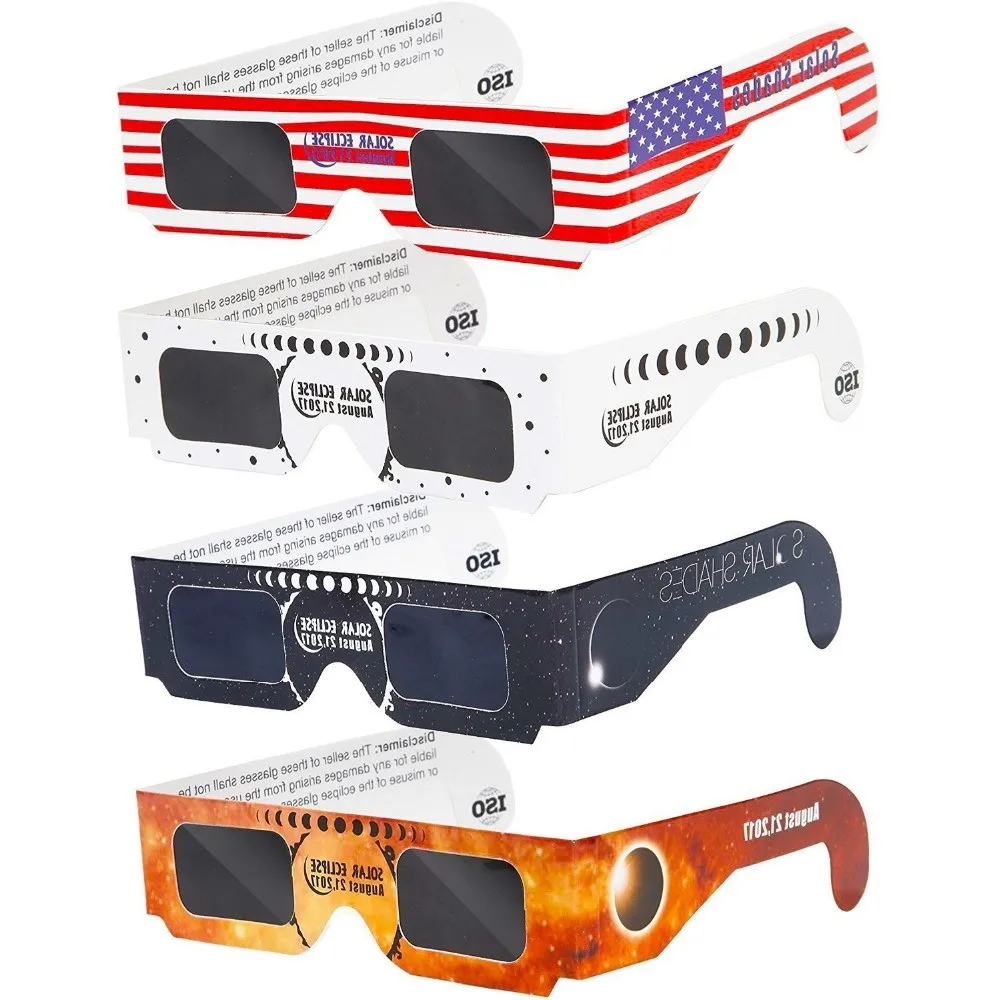 Iso Certified Solar Eclipse Glasses Customized Design Eclipse Viewing