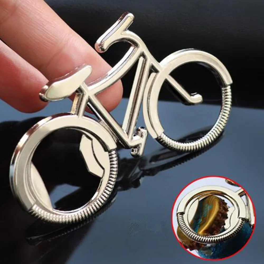 Bicycle Bike Bottle Opener Wine Beer Cap Lifter Key Ring Keychain Buy