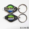 Mini Custom LED keychain Fish Bubble Design Flash Light Key chain