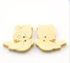 Wood 2 Hole Sewing Buttons or Scrapbooking - Birds - 21x21mm