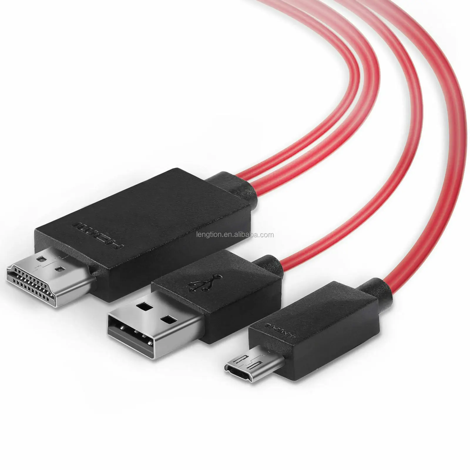 Micro USB Adaptador Convertidor MHL a HDMI HDTV plomo Samsung Galaxy S4 S3 & Note 2 