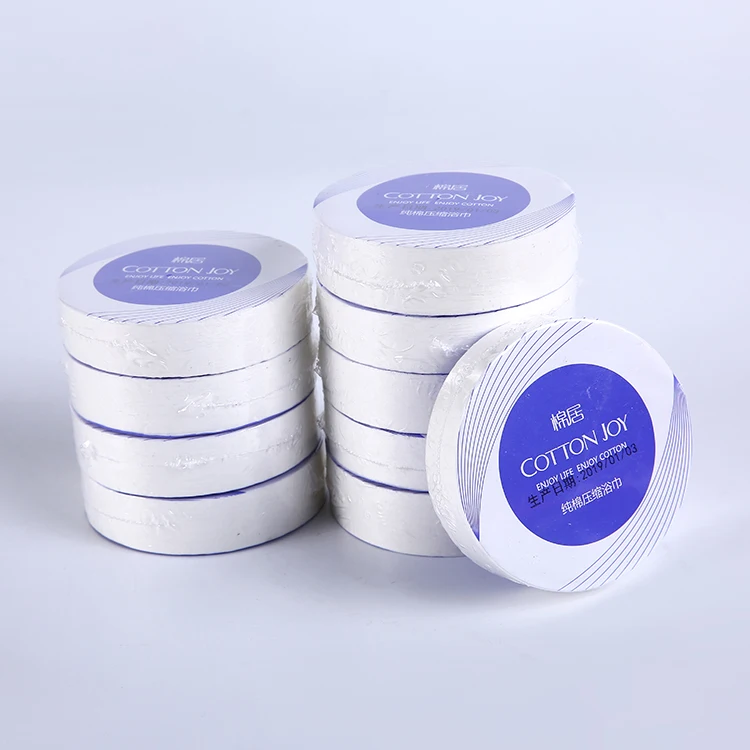 
High-grade soft cotton towels disposable biodegradable compressed bath towel 