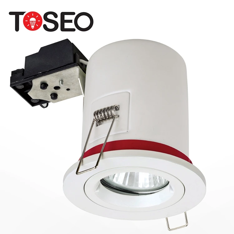 TOSEO MR16/GU10 IP65 LED Halogen bulb 35W 50W 3W 5W 6W cutting 75mm 7.5cm fire rated downlights