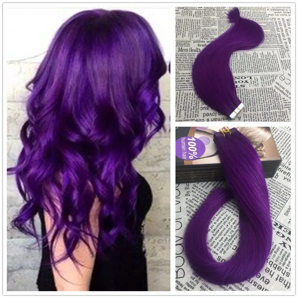 Buy Moresoo 18 Inch 50g 20pcs Best Quality Color Deep Purple