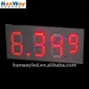 10 inches High Brightness Oil Price Red Led Sign LED Moving Message Display for Gas Stations