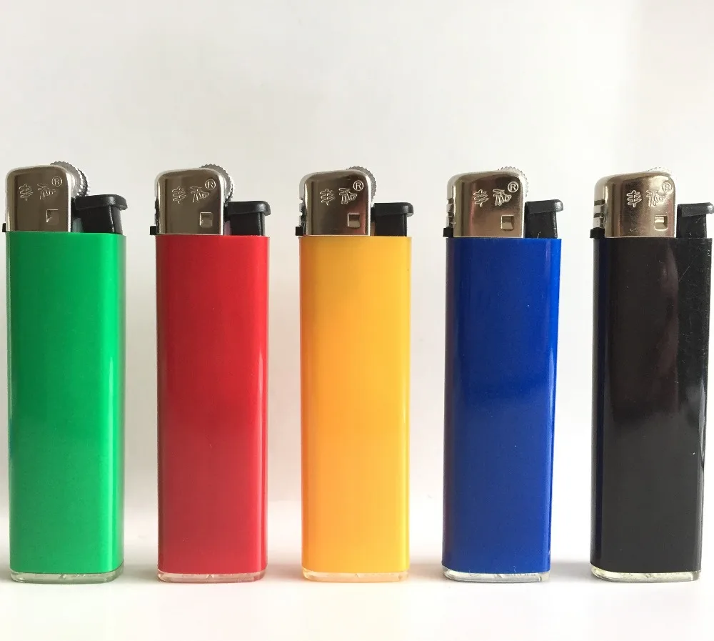 Chinese Lighter Butane Cheap Plastic Factory Refillable Lighter Fh-203 ...