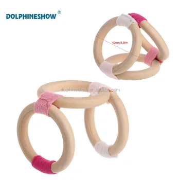 baby leather teething toy