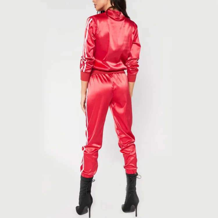 satin track suits