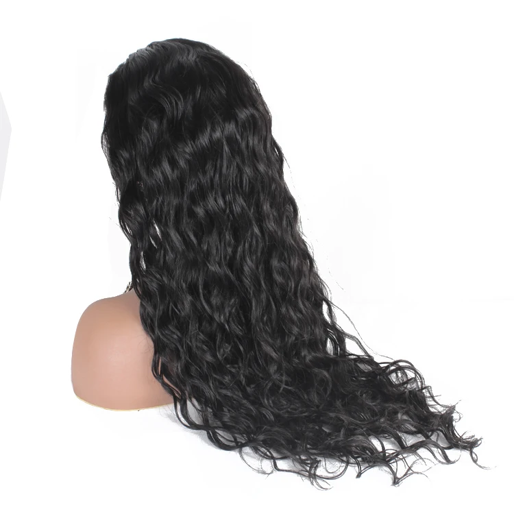 

Long last high quality natural 22 24 26 28 inch human hair lace front wig