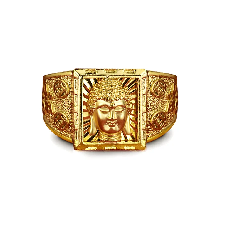 Gold 2025 buddha ring