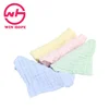 Wholesale Eight Layers Gauze Cotton Plain Baby Bibs Cotton Bibs Triangle Baby Drool Bibs