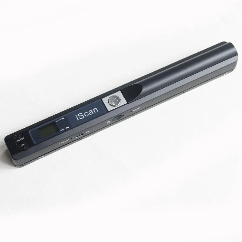 

Portable Photo Scanner Digital Scanner 900DPI Handyscan Wireless A4 Handhold USB Scanner Pen JPEG Format A4 Document iscan, Black blue red green silver