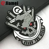 Wholesale military custom 3d personalized embossed pvc logo rubber patch