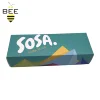 Flat shipping easy assembled luxury paper box package,baby's sock packaging box with logo printing