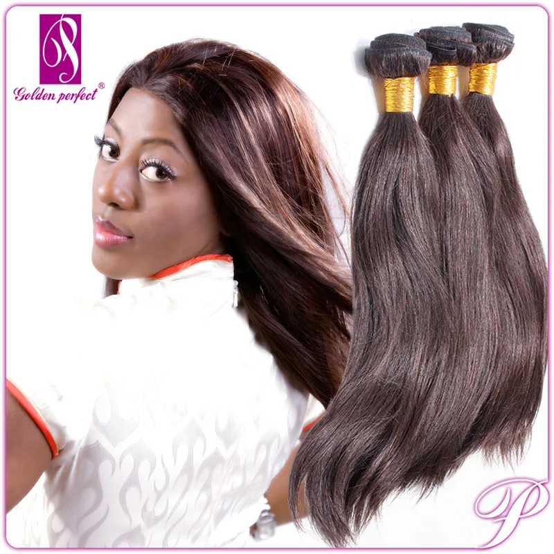 Wholesale Cheap Mongolian 100 Human Hair Sew In Weave Light Brown